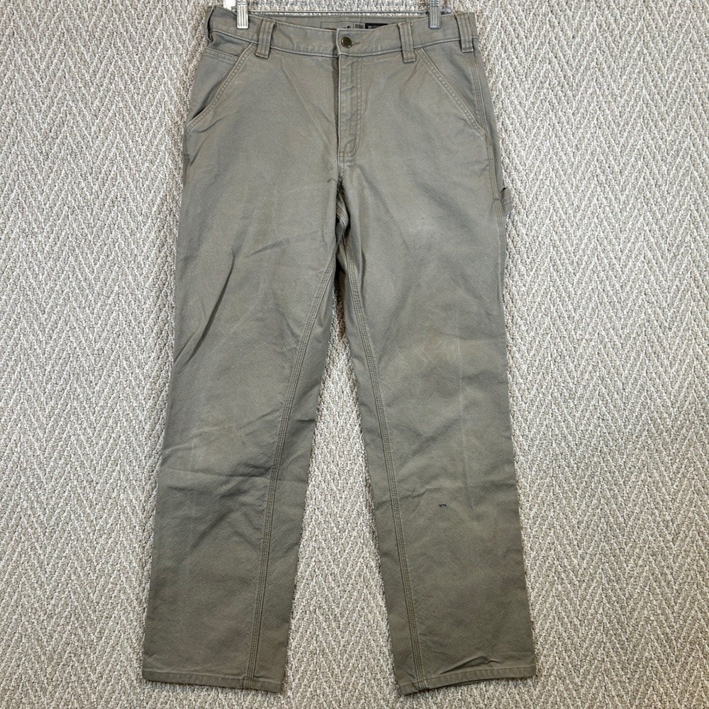 Carhartt Pants Mens 32x32 Relaxed Fit Canvas Carpenter Workwear Utility